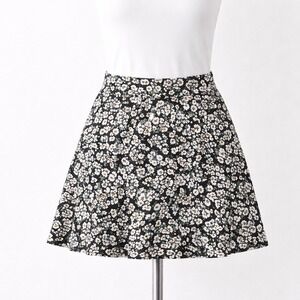 Boden Floral Midi Skirt Size 10 A-Line Classic Feminine Flowy Garden Party Chic
